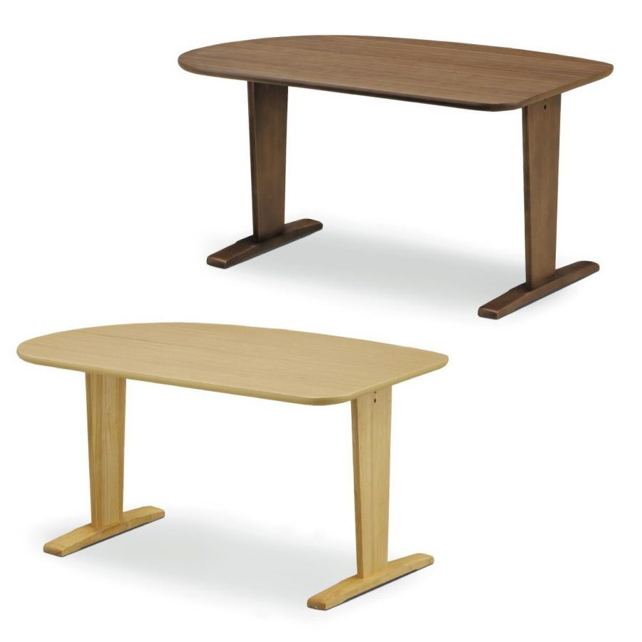 4210W2)*ダークブラウン楕円形ダイニングテーブルセット カリモク