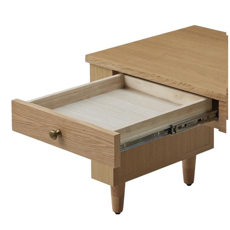 センターテーブル 幅120 奥行45 高さ47cm 突板オーク ウォールナット