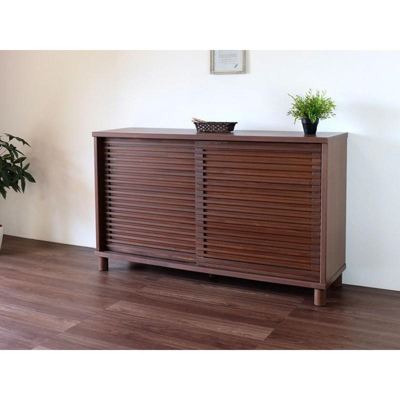 昭和レトロ　木製 引き戸 収納棚 下駄箱 書棚 キャビネット 古家具　中棚2段 昭和レトロ 木製 引き戸 収納棚 下駄箱 書棚 キャビネット 古