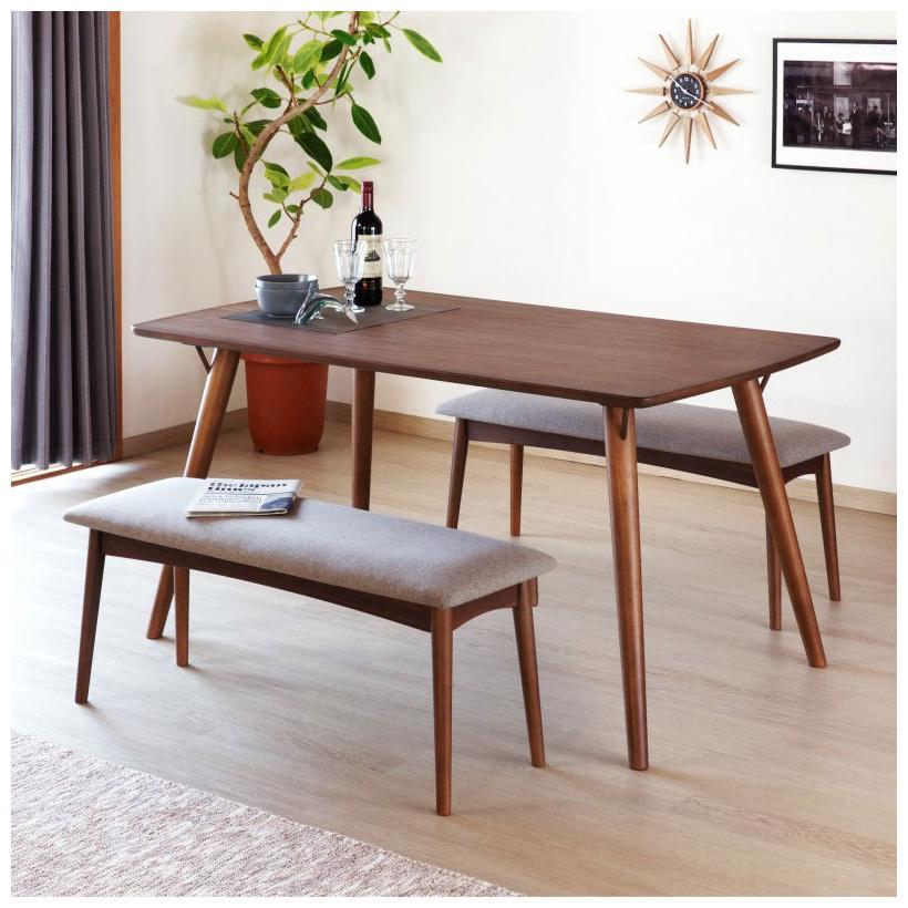 一生紀 ダイニングベンチ 完成品 2人掛け 幅100 ベンチ 木製 無垢材