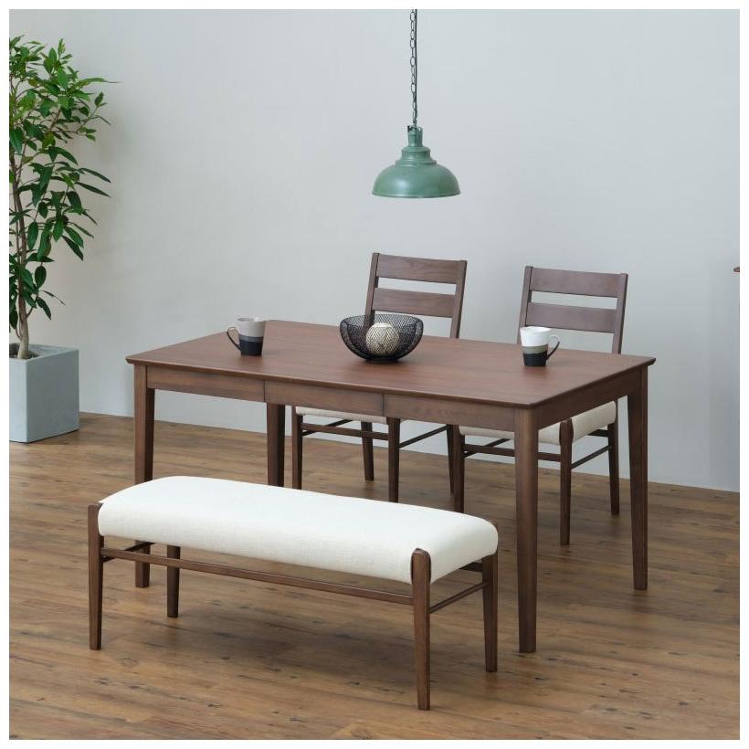 一生紀 ダイニングテーブル 引き出し付き 4人掛け テーブル 幅135 完成