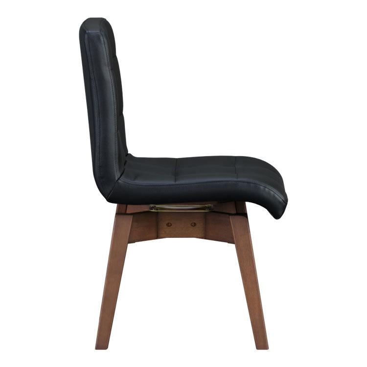 【美品】一生紀 リビングチェア 木製 ナチュラル 一生紀 回転式 ダイニングチェア VOLAN 天然木 360度回転 PVC