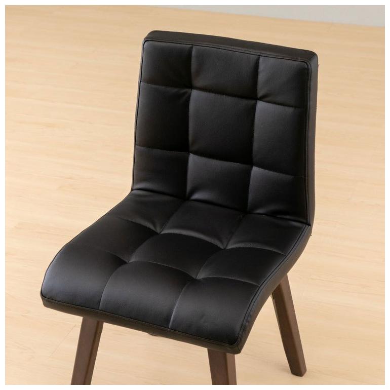 一生紀 回転式 ダイニングチェア VOLAN 天然木 360度回転 PVC 椅子