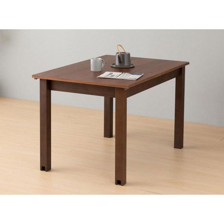 一生紀 ダイニングテーブル 伸長式 幅110~150 VOLAN 脚ごと簡単伸張