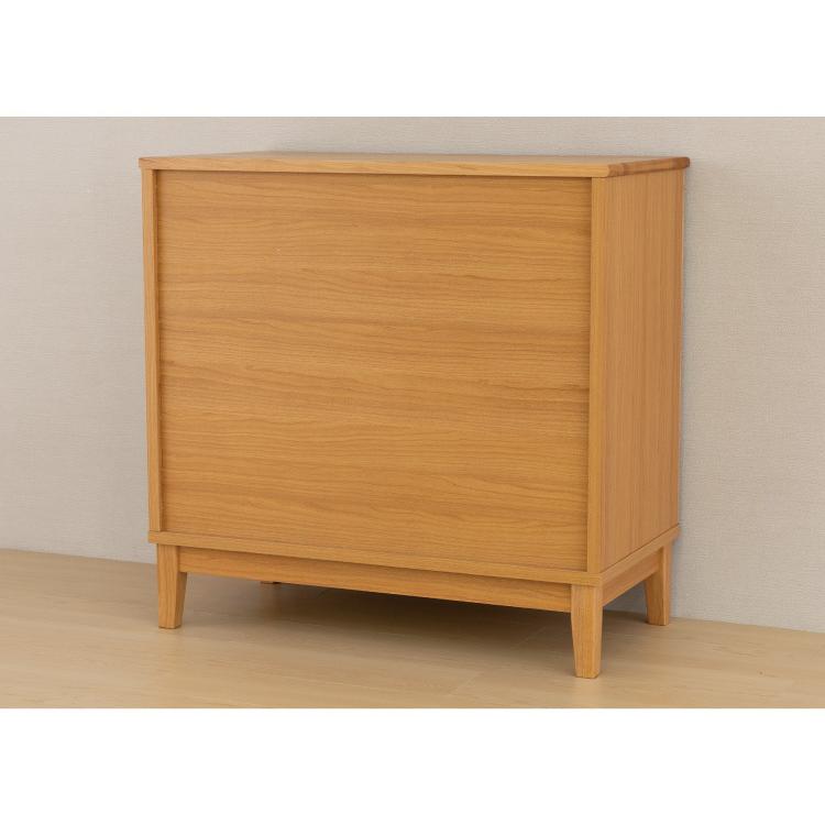 一生紀 チェスト 幅80 FORTO 完成品 フォルト アルダー無垢材 オイル