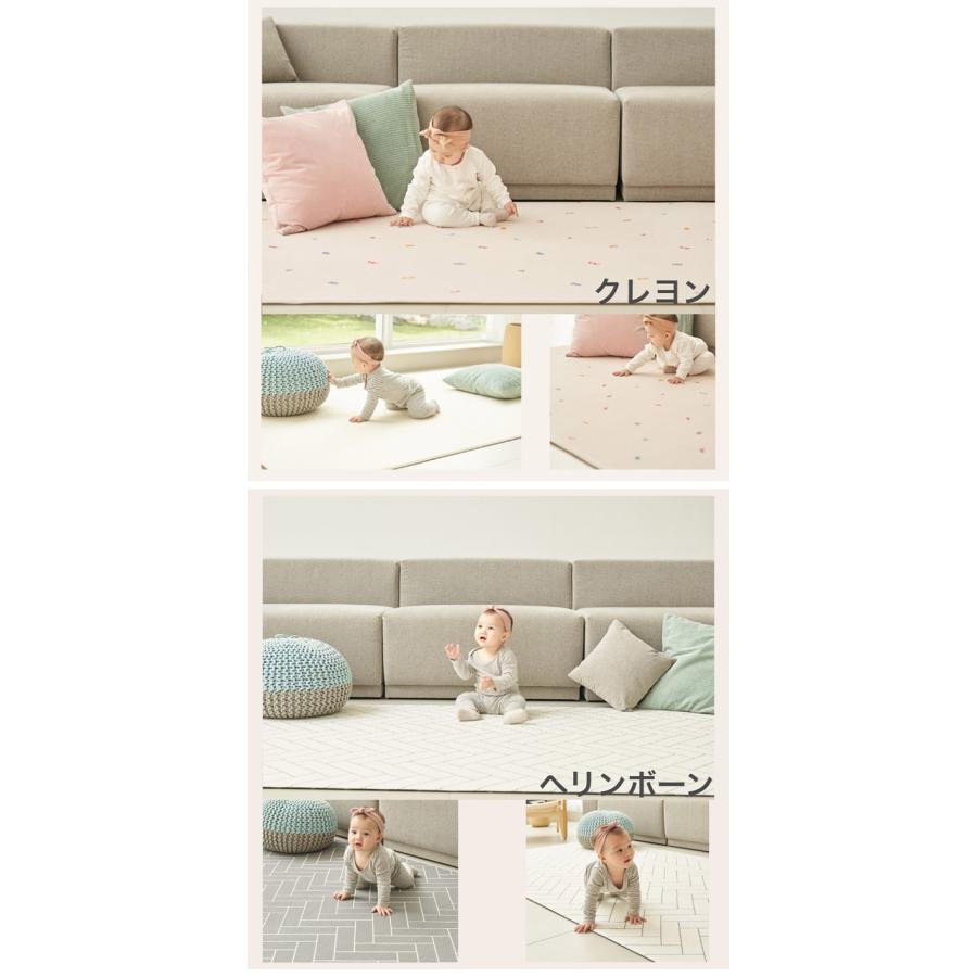 PVCフロアマット 140×200 ベビー 140 200 赤ちゃん 子供 プレイマット