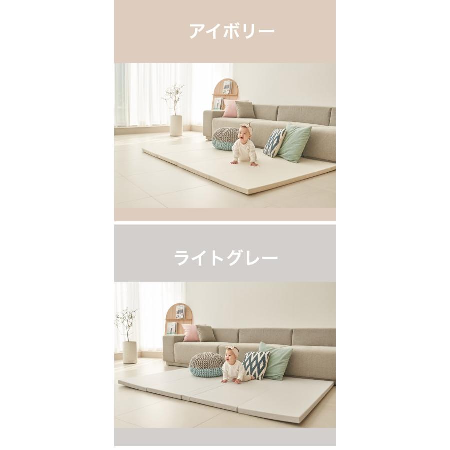 シームレスプレイマット 5つ折り 140×200 折りたたみ ベビー 140 200