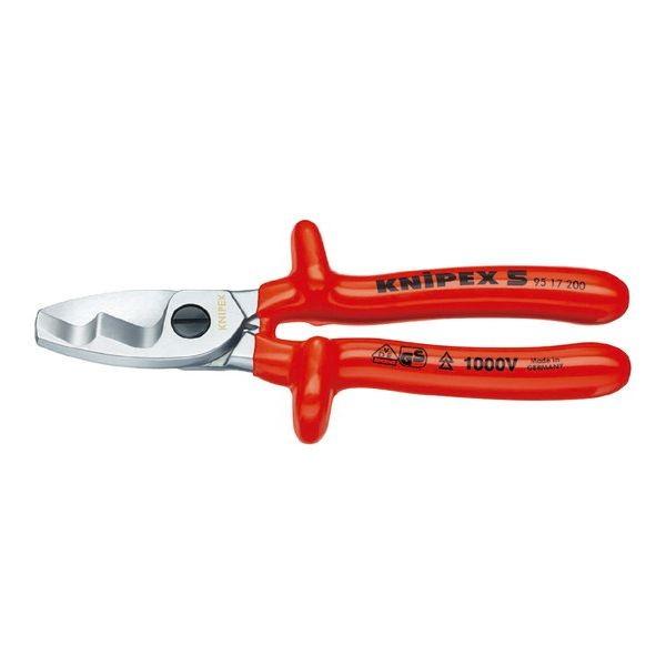 KNIPEX クニペックス 9517-200 絶縁ケーブルカッター 1000V 代引不可