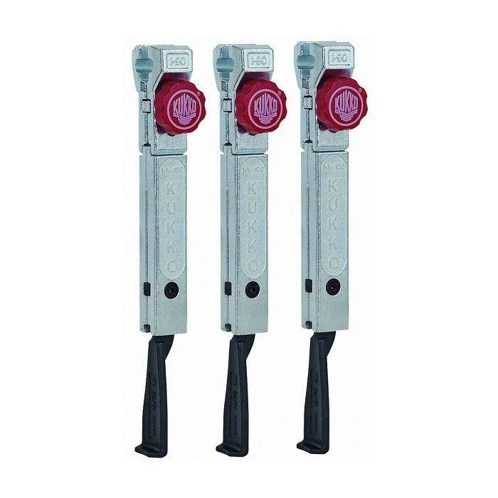 KUKKO クッコ 3本組 30+S-T用超薄爪ロングアーム 200mm 1-195-S 代引不可