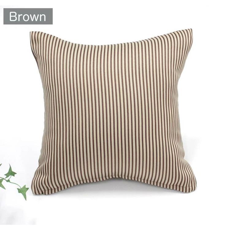 ストライプデザインクッションカバー　✖︎２ 日本製 クッションカバー 35×35cm 洗える ロイヤル ストライプ