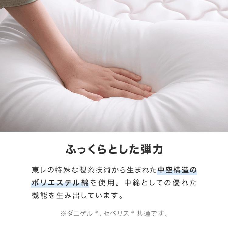 ウォッシャブル枕 43×63cm 日本製 東レ ダニゲル セベリス TORAY 東レ