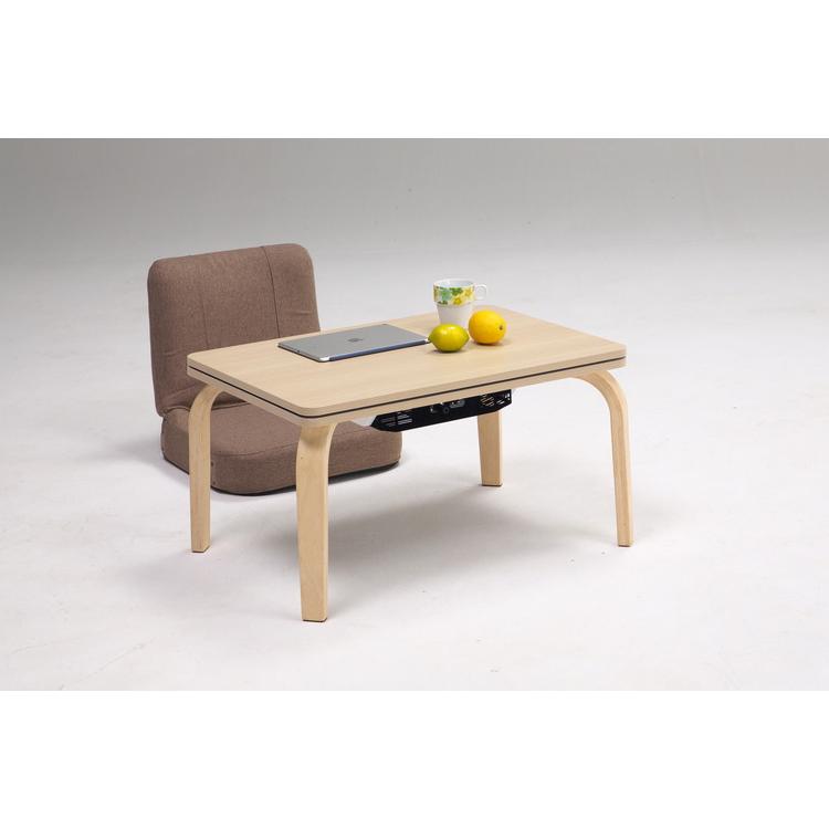 こたつ テーブル 3点セット 幅70cm 高さ調節 ハイタイプ 一人用