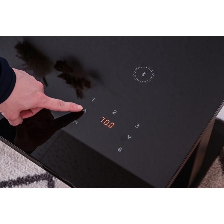 電動昇降デスク 幅114cm 引き出し1杯 USB3口付き ワイヤレス