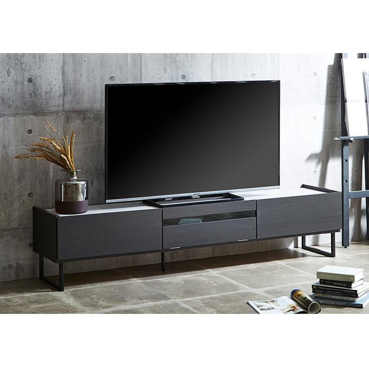 テレビ台 幅180 奥行40 高さ40 完成品 セラミック調 グレー テレビ台 幅180 奥行40 高さ40 完成品 セラミック調 グレー