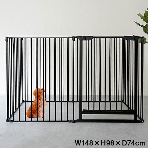 ペットゲージ ハイタイプ 6枚セット ノルディ 小型・中型・大型犬用 犬 ケージ 犬 ケージ 折り畳み 柵 サークル ペットサークル フェンス 代引不可