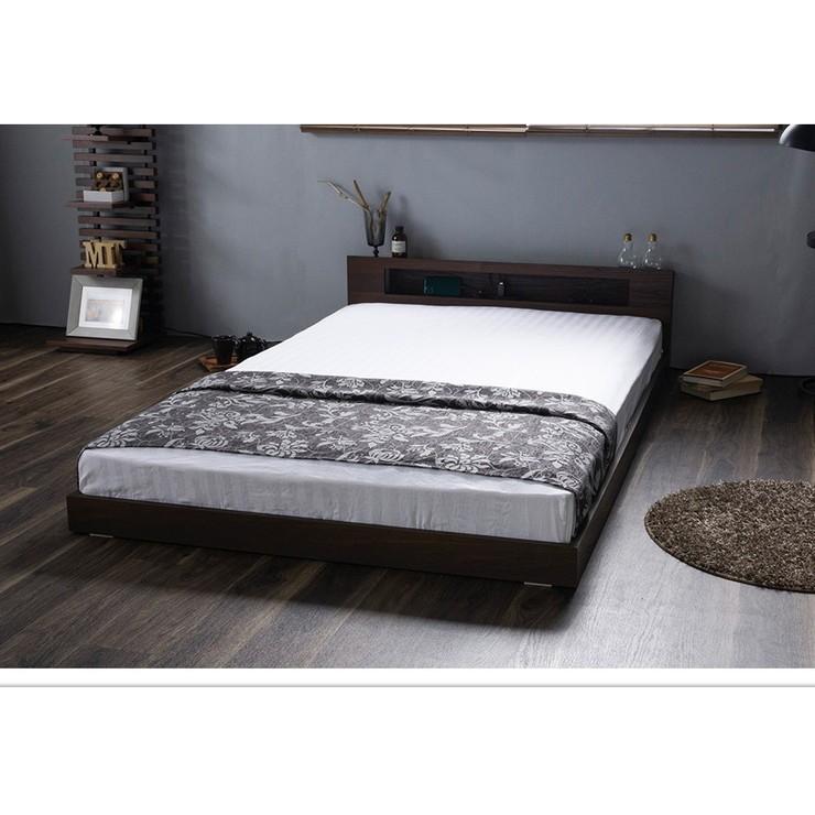 手渡し！2set♪棚・コンセント照明付 フロアベッド シングル  ヘッドボード付 手渡し！2set♪棚・コンセント照明付 フロアベッド シングル ヘッド