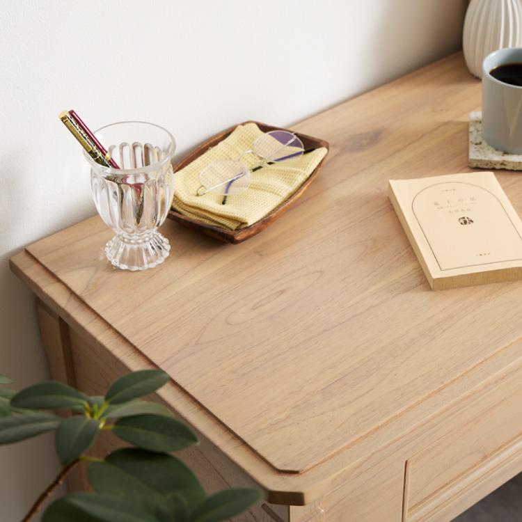 デスク コンソールデスク 幅85cm 完成品 木製 引き出し 収納 北欧