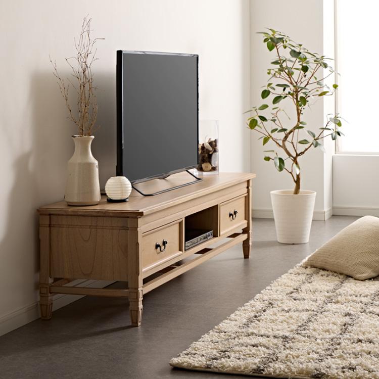 ローボード 幅155cm 完成品 テレビ台 サイドボード リビングボード