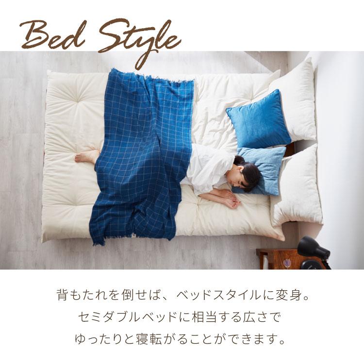 ソファベッド 西海岸風 フレーム単品 ステージベッド すのこベッド