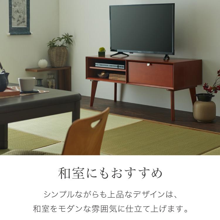 シェルフ 幅80cm 天然木 チーク材 完成品 高級感 オイル仕上げ 脚付き 収納家具 お洒落 モダン 木製 シンプル ヴィンテージ ライン ラインシリーズ 代引不可_17