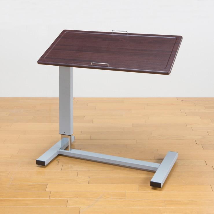 42 割引 ついに再販開始 角度調整 ガス圧 昇降式 サイドテーブル 幅80cm 奥行き41cm 高さ66 5 97cm テーブル ベッドサイドテーブル おしゃれ かっこいい 代引不可 テーブル 家具 インテリア Giftkarting In