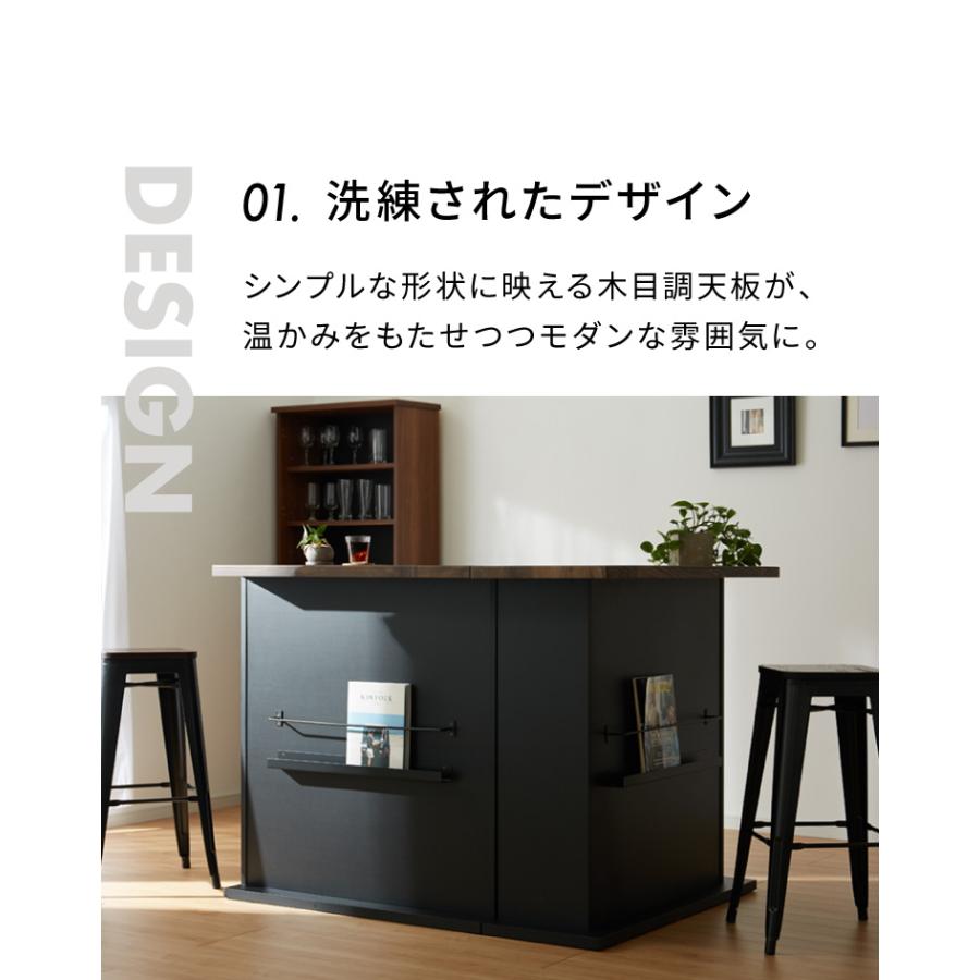 バーカウンター テーブル L字 日本製 完成品 高さ104 カウンター バーカウンター テーブル L字 日本製 完成品 高さ104 カウンター