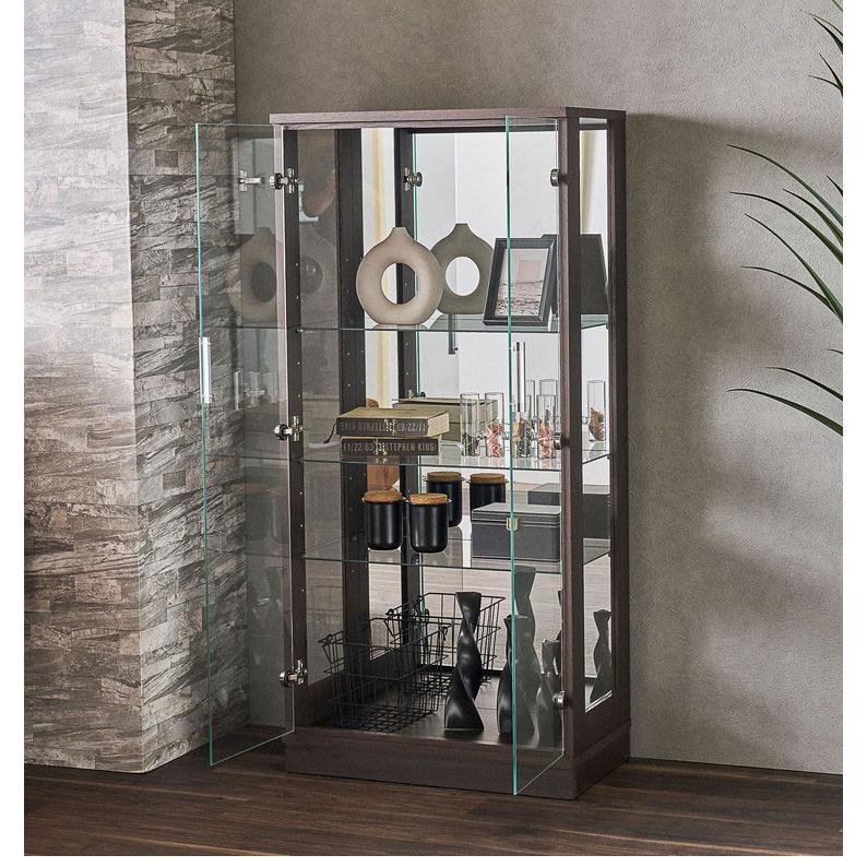 チャーム60 コレクションラック 完成品 幅60cm 高さ128cm 奥行35cm