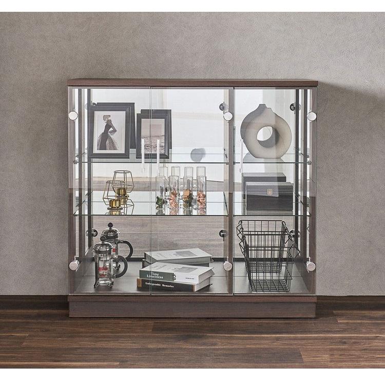 チャーム90 コレクションラック 完成品 幅90cm 高さ86cm 奥行35cm