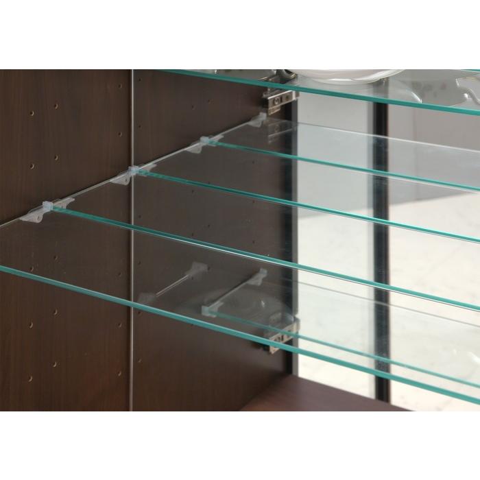リコメン堂 バカラ80 コレクションラック カップボード 幅77.6cm×高さ