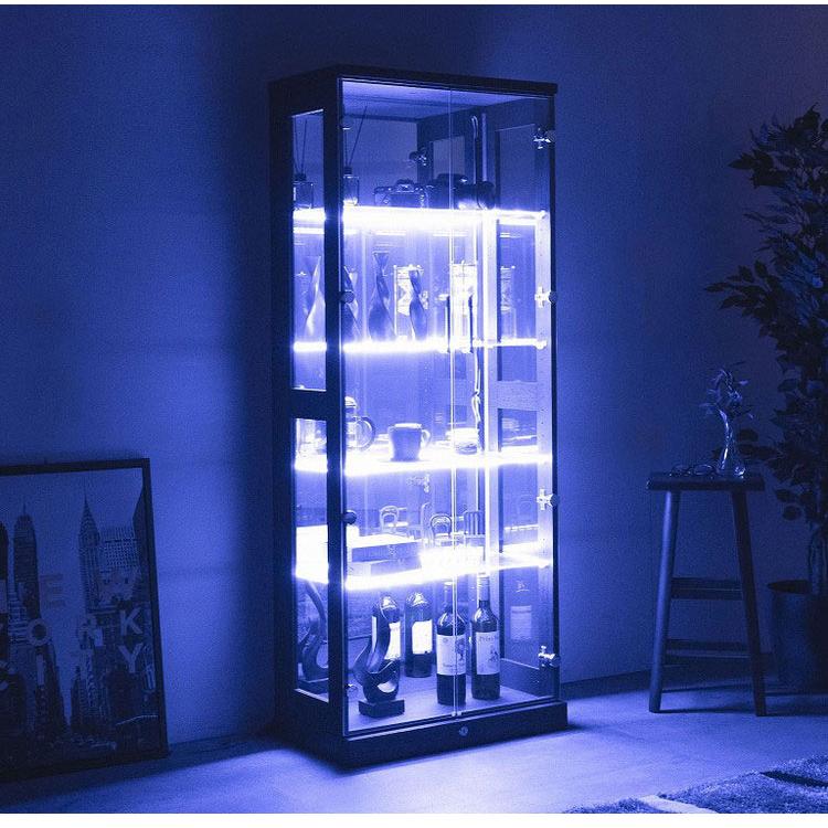 オリーブ65ハイタイプ コレクションラック ライト無しタイプ 完成品 幅