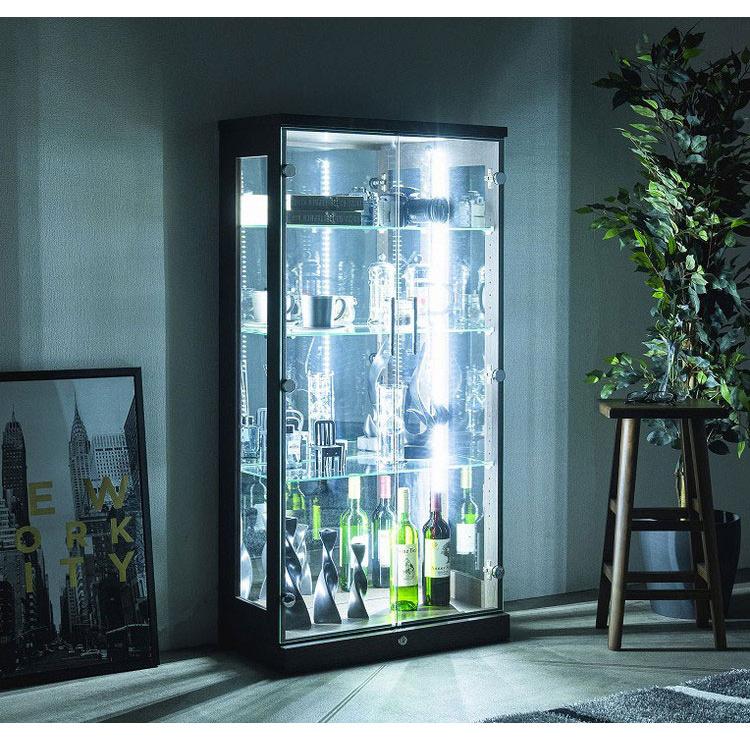オリーブ65ロータイプ コレクションラック ライト無しタイプ 完成品 幅