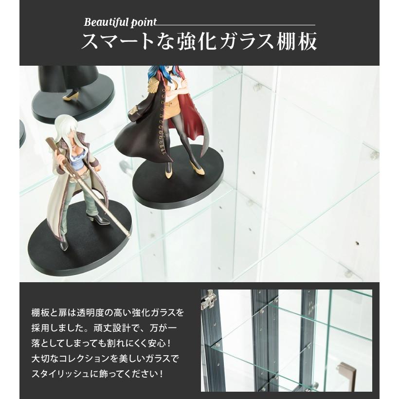 リコメン堂 ※オプション サラ60 専用追加ガラス棚 ガラス板 棚板 追加 