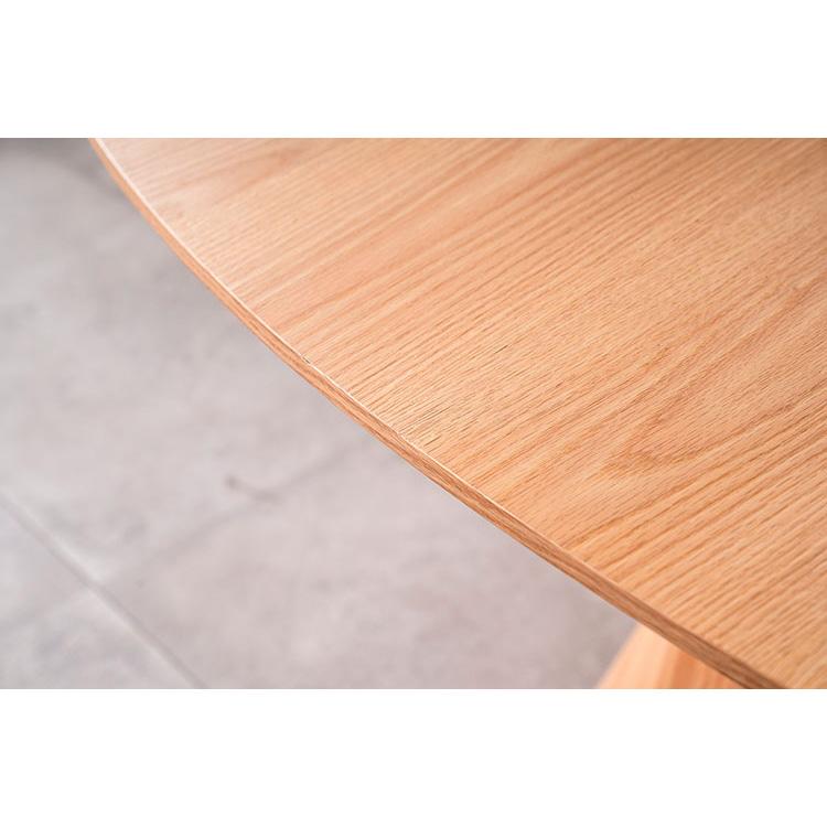 木目調 楕円形ダイニングテーブル 未来商会 ダイニングテーブル 楕円形 幅165cm 木製 テーブル 4人