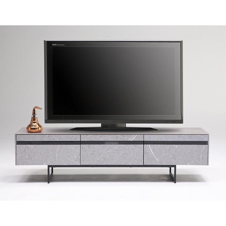 テレビ台　テレビボード　ストーングレー　180cm Amazon｜RASIK テレビ台 55型 対応 180cm幅 ストーングレー ローボード