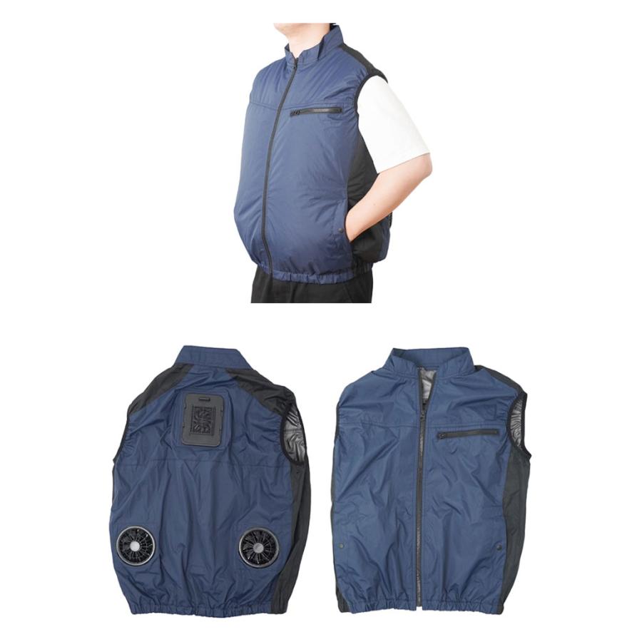 冷却ベスト ペルチェ式 冷蔵服 空調作業服 洗濯可能 作業服