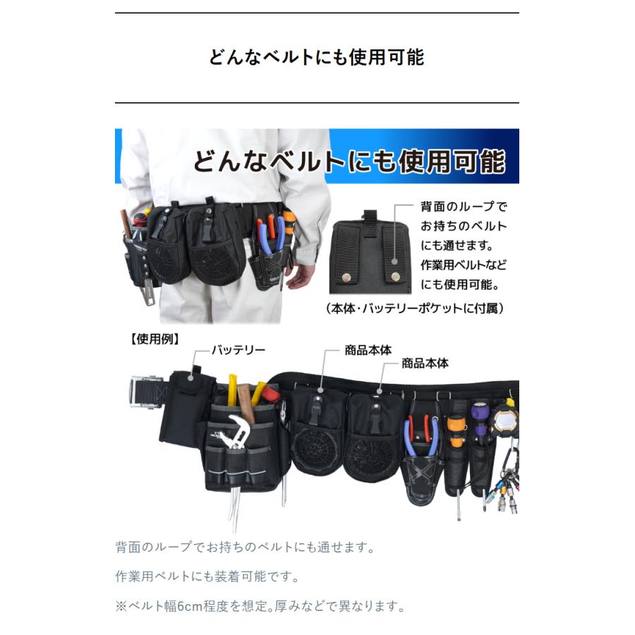 爆風で上半身爽快 なんでもファン付きウェア 腰ベルトファン クリップ