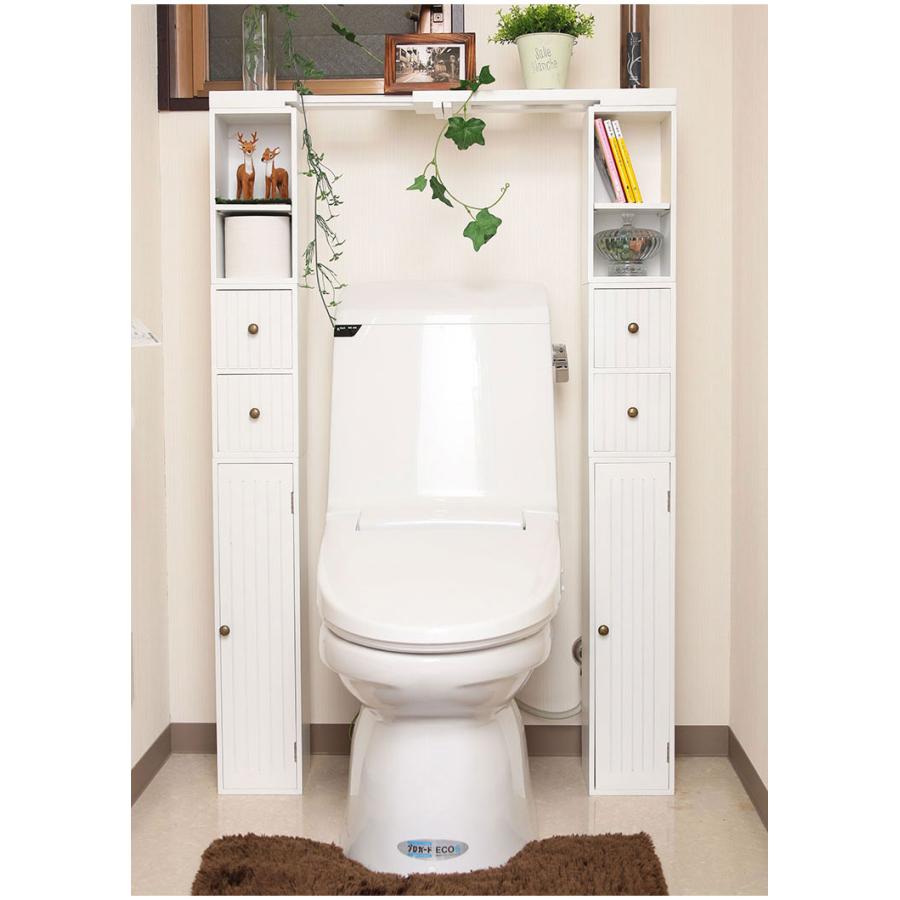 スタッキングdeトイレ収納 天板のみ 伸縮天板 幅60cm~80cm 伸縮式 天板