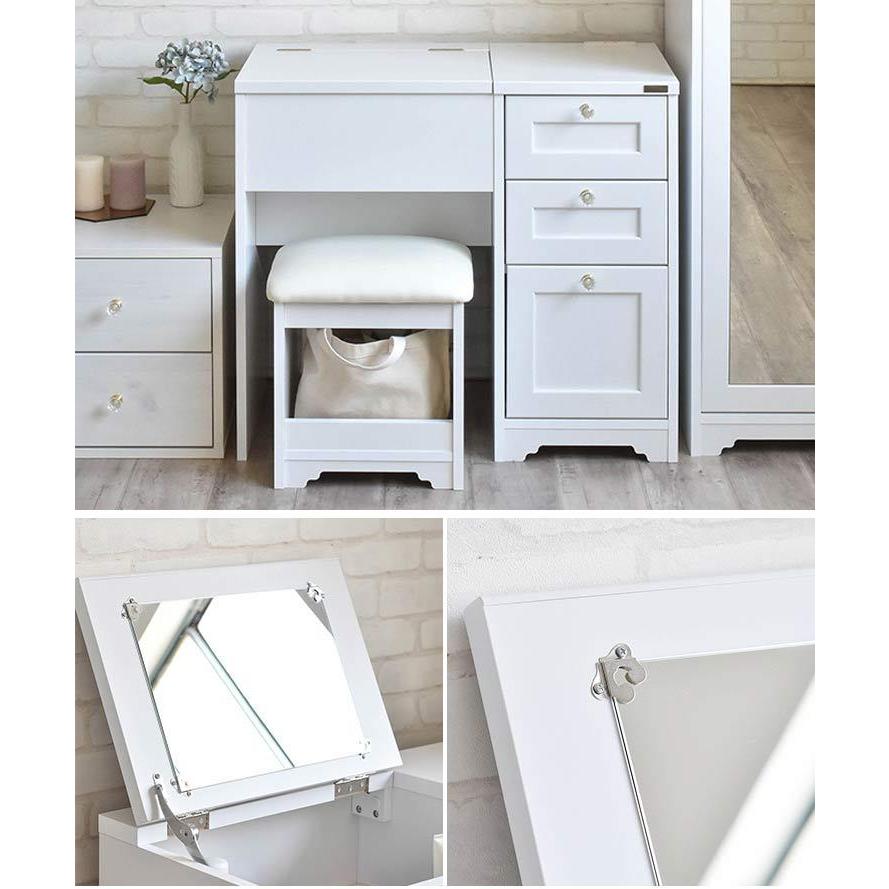 ドレッサー デスクドレッサー スツール 北欧 化粧台 メイクドレッサー