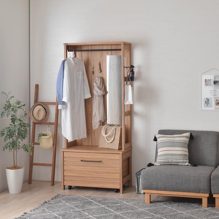 レガシー社　ガブリエラ　ミラー付きワードローブ　アンティーク　ホワイト　チェスト 楽天市場】ハンガーラック ミラー付き 幅80cm クローゼット ワード