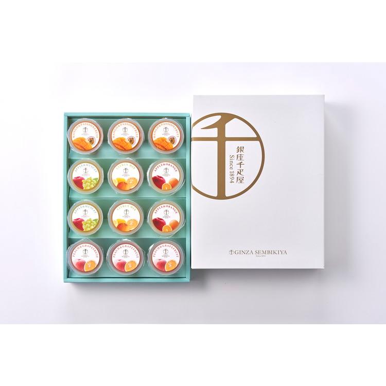 銀座千疋屋 銀座フルーツジュレ 24個 お年賀 冬ギフト 年始 寒中