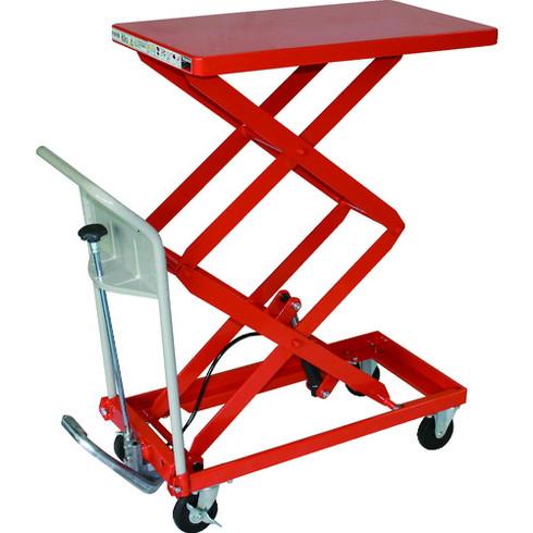 TRUSCO ハンドリフター80kg 400×720 高揚程型 HLFAS80W 搬送機器