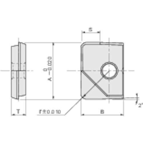 2個セット ダイジェット ミラーラジアス用チップ DH103 RNM300R10 切削工具 旋削・フライス加工工具 刃先交換式工具 代引不可_1