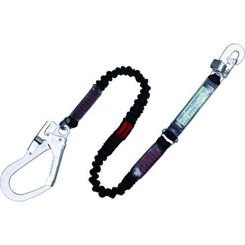 ツヨロン 胴ベルト型用ランヤード ノビロン 黒 TBLNV99BKBP 代引不可