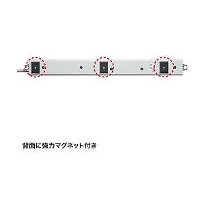 SANWA 安全ブレーカータップ TAPBR36A1 オフィス 住設用品 OA用品 OAタップ 代引不可_3