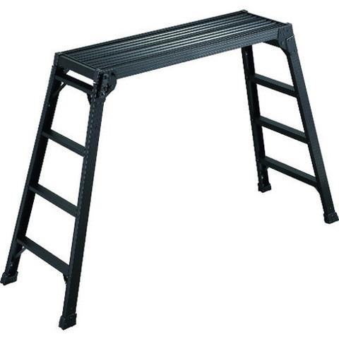 ハセガワ アルミ製 足場台 ブラック DRXB1098A 代引不可