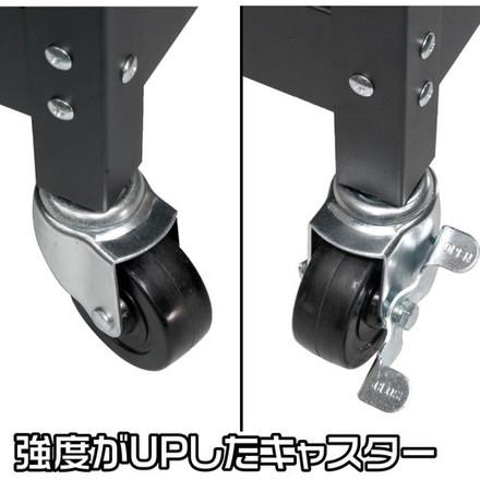 アストロプロダクツ ツールワゴン 3段 ブラック 引出付 TW830 ワールド