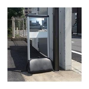Komy FFスタンドミラー 左置き用 F48SL 安全用品 安全用品 安全ミラー 代引不可の画像
