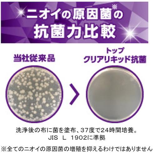 ライオン トップ クリアリキッド抗菌 4kg ライオン HETAG4 清掃 衛生用品 清掃用品 洗濯洗剤 代引不可｜recommendo｜04