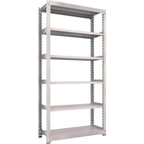 TRUSCO トラスコ M3型中量棚 1200X471XH2400 6段 単体 ネオグレー M38456 組立品 組立設置不可 代引不可