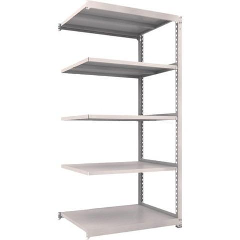 TRUSCO トラスコ M3型中量棚 1200X921XH2400 5段 連結 ネオグレー M38495B 組立品 組立設置不可 代引不可